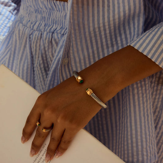 Emerald Coast Dreaming earrings & ring